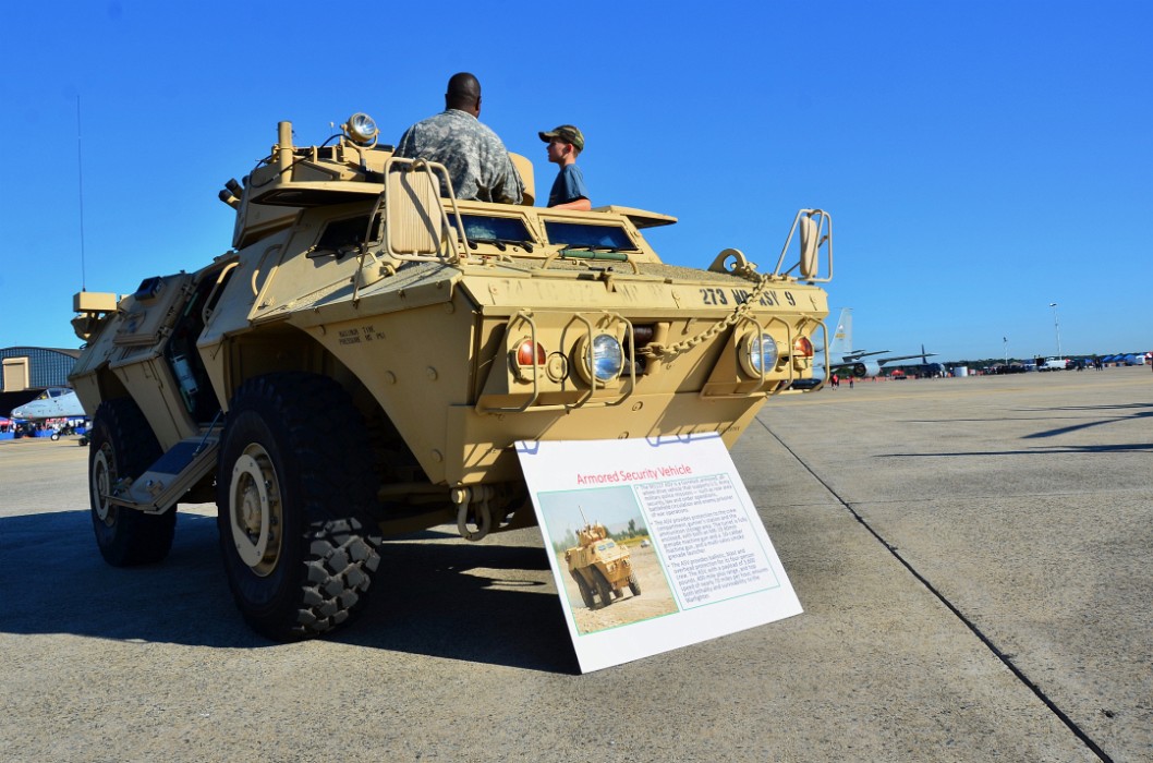Showing Off the M1117 Armored Security Vehicle