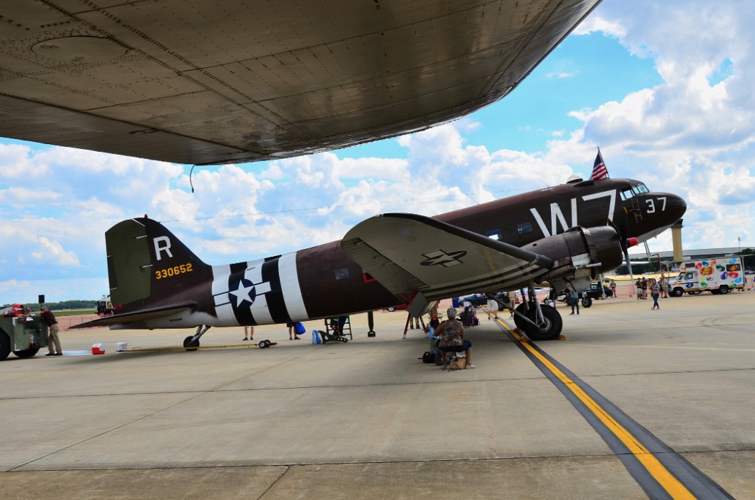 View From Beneath the Memphis Belle