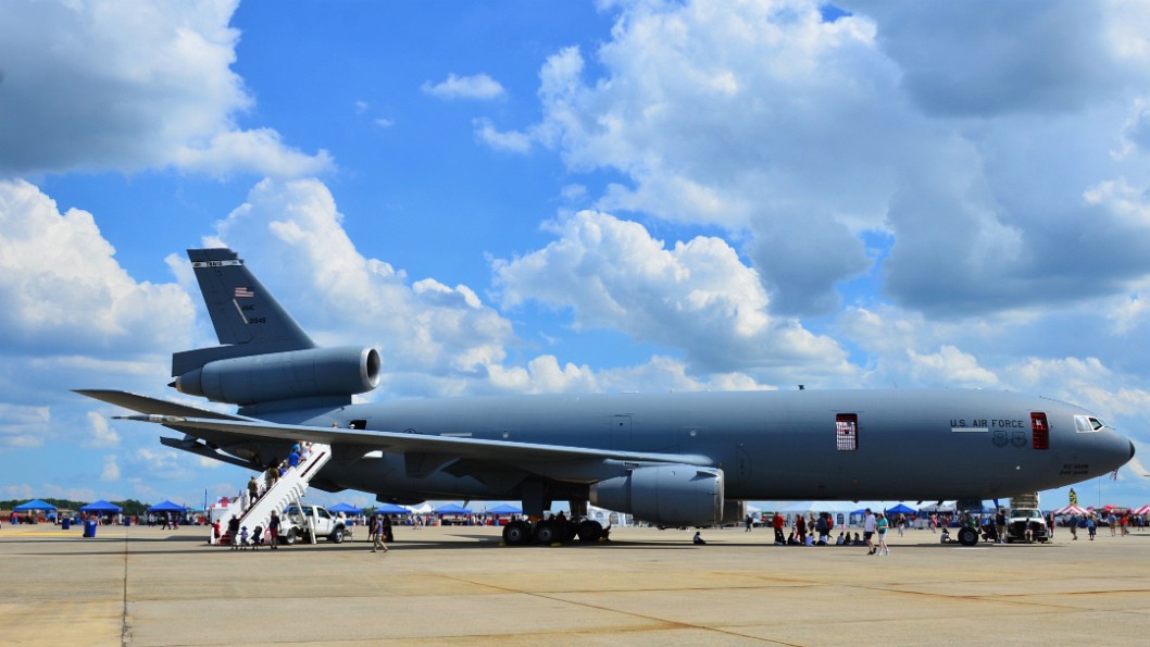 Side View of the KC-10