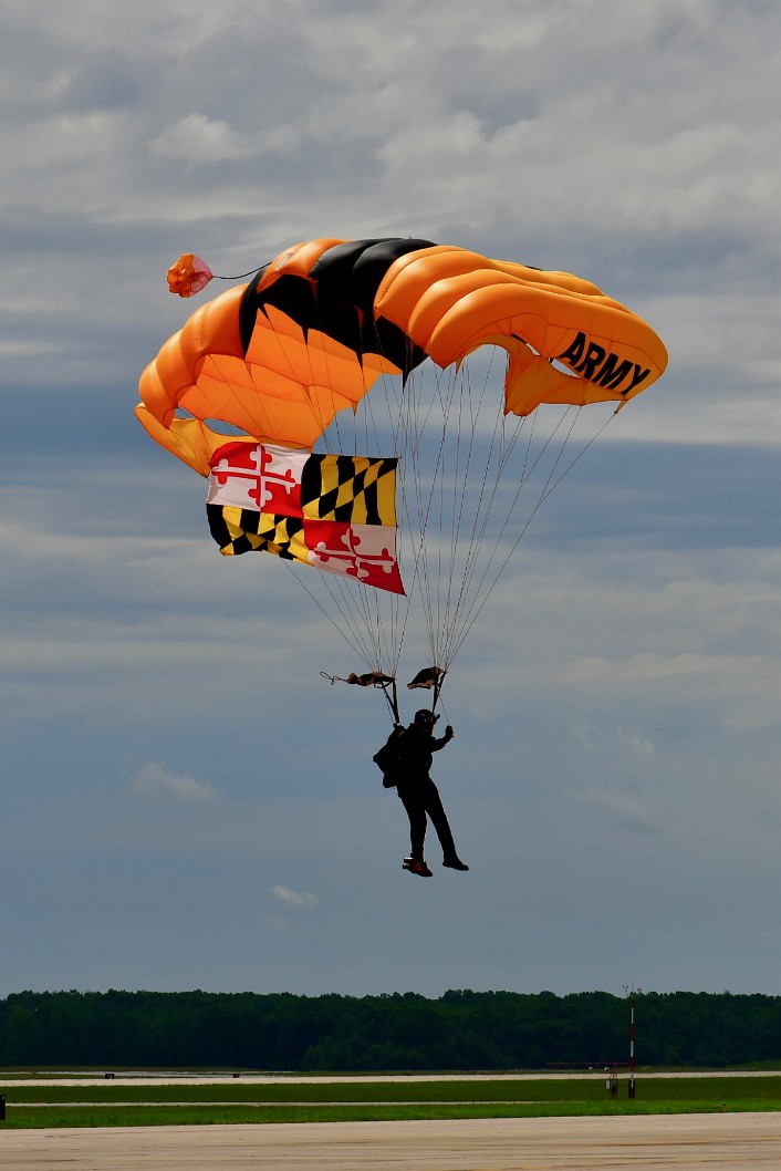 Landing the Maryland Flag