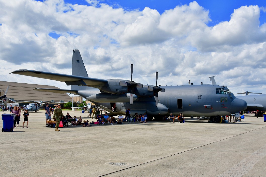 In the shade of the AC-130