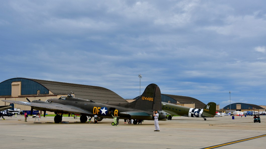 Approaching the Memphis Belle