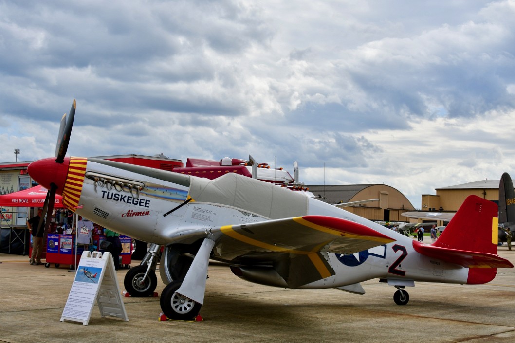 Painted to Honor the Tuskegee Airmen
