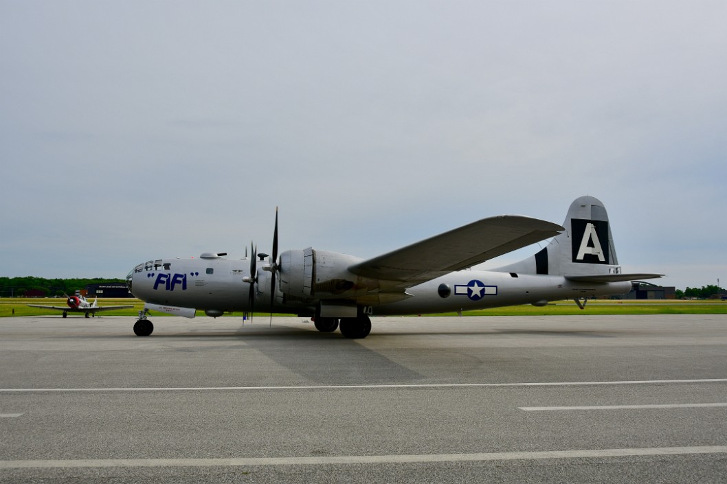 T-6 and B-29