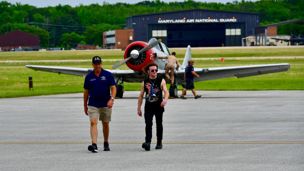 Walking Tall After the T-6 Ride