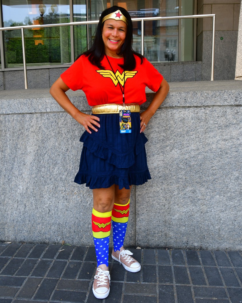 Smiling Wonder Woman 1