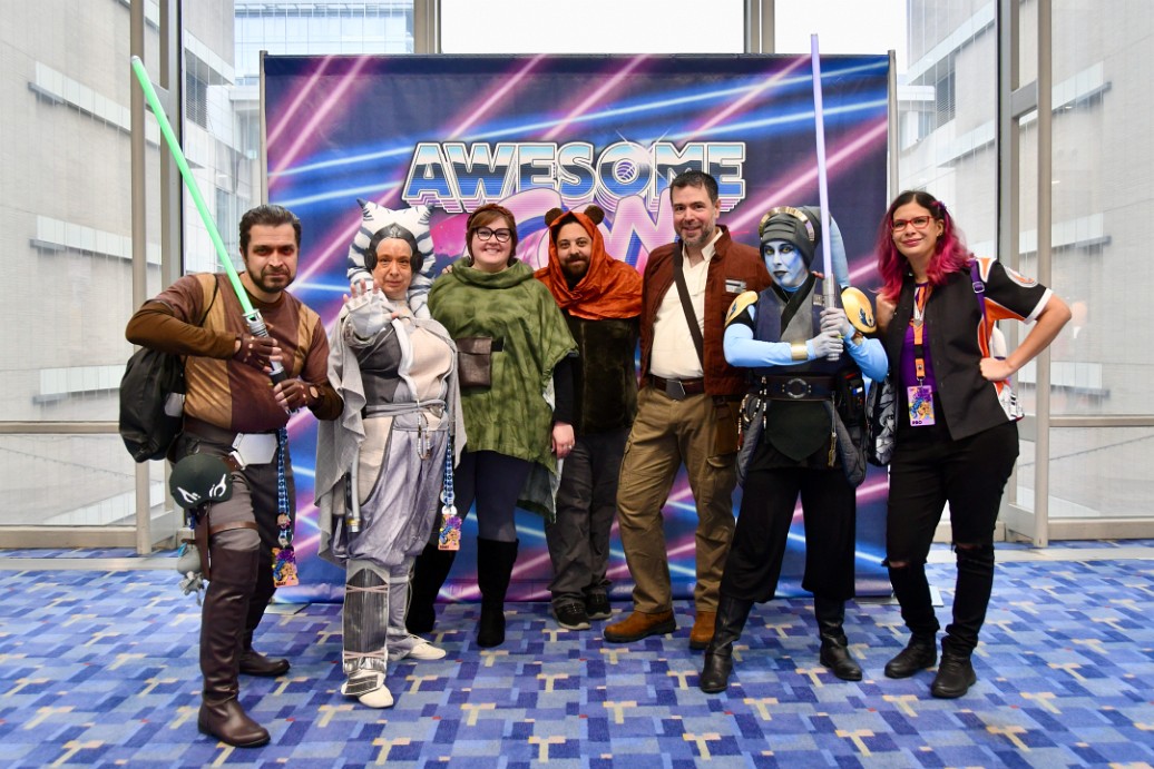 Lovely Group of Star Wars Cosplayers