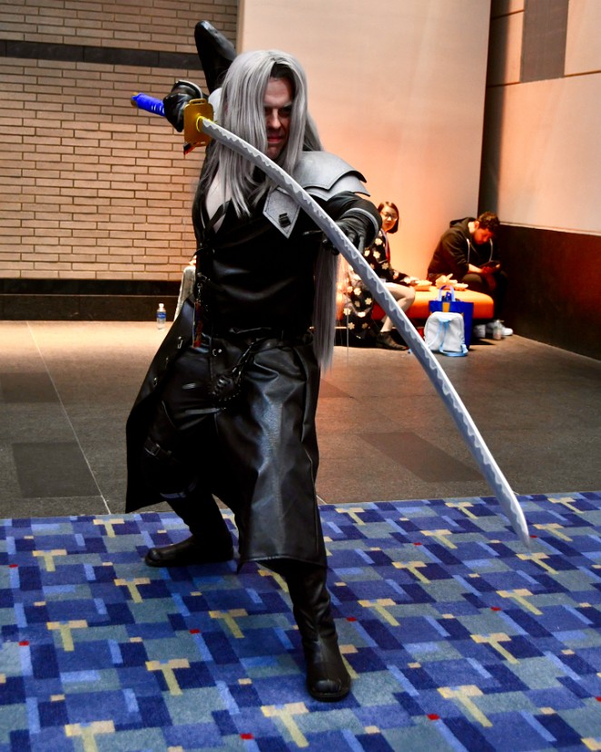 Sephiroth Ready to Strike with Masamune