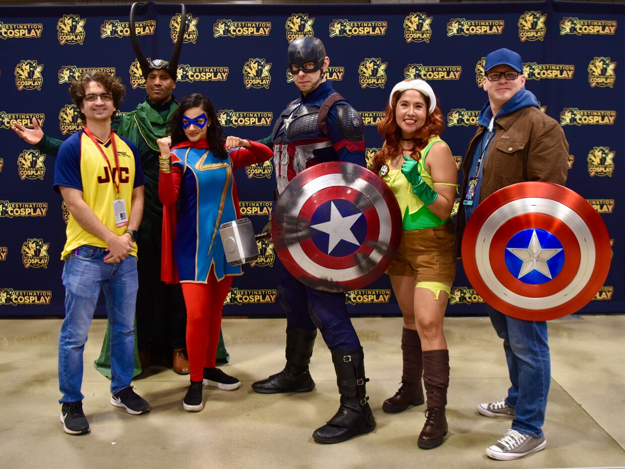 Superhero Support Inc Comic Photoshoot