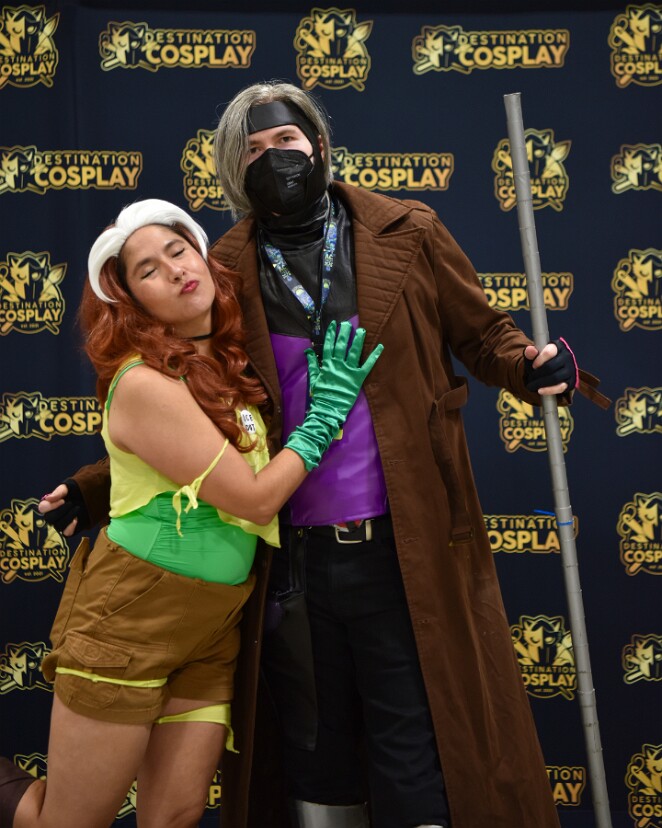 Rogue and Gambit Hanging Out 2