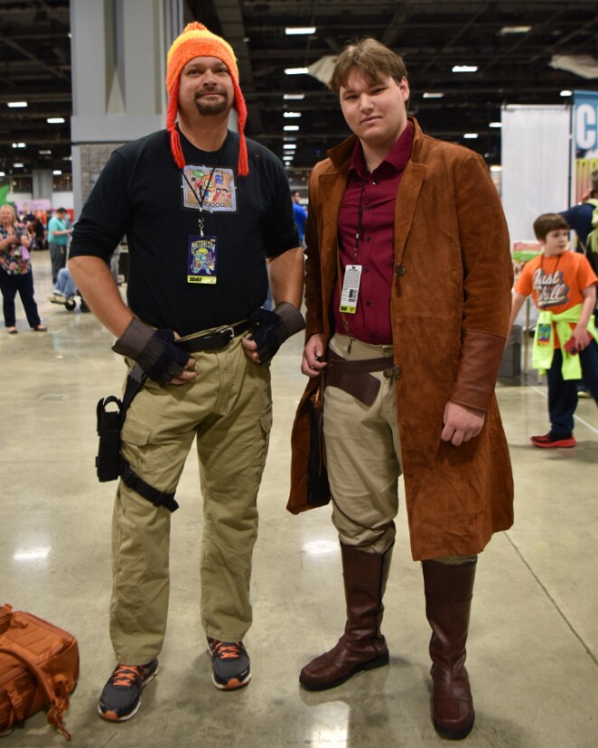 Jayne and Mal Hanging Out