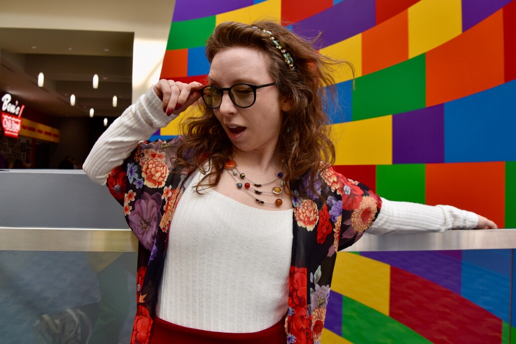 Rainbow Wall and a Fabulous Human 5