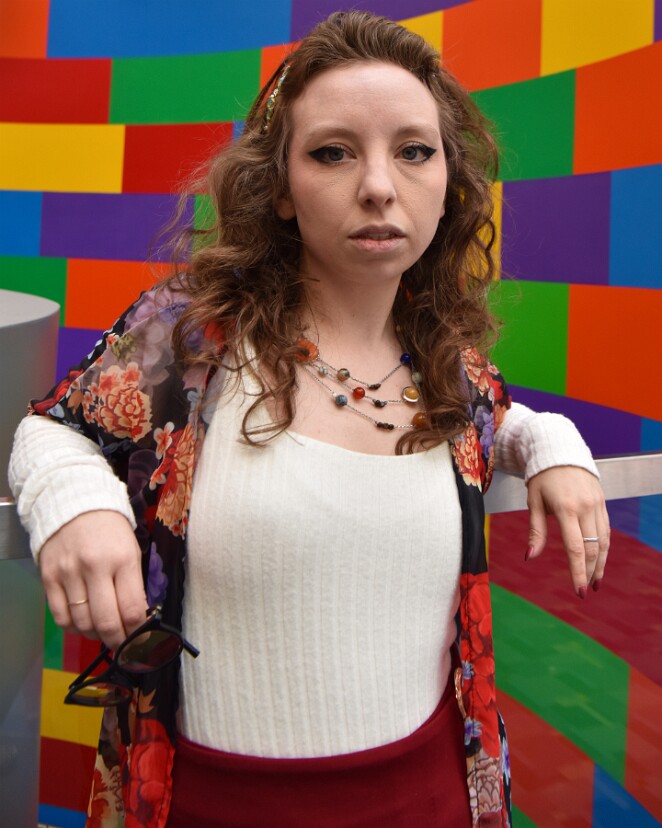 Rainbow Wall and a Fabulous Human 8