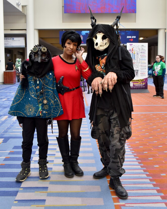 Lt. Nyota Uhura and Two Cool Friends 1