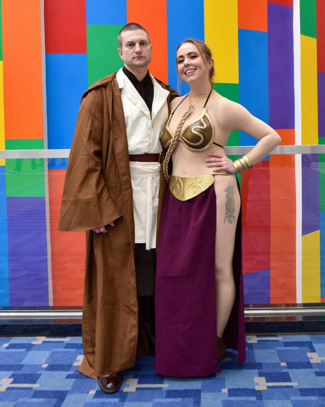 Jedi and Smiling Leia 1