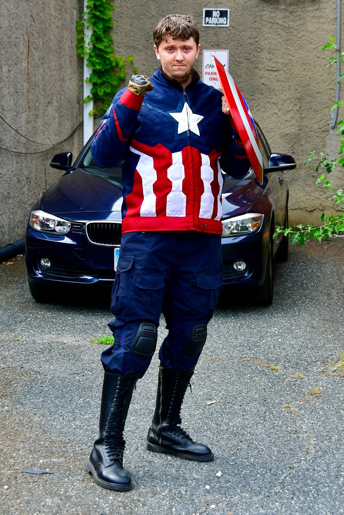 Captain America Ready to Go