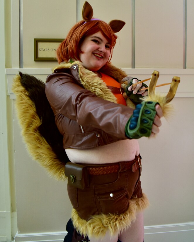 Squirrel Girl With a Slingshot 1