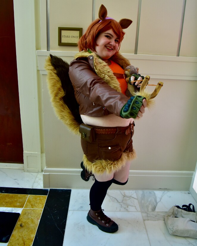 Squirrel Girl With a Slingshot 2
