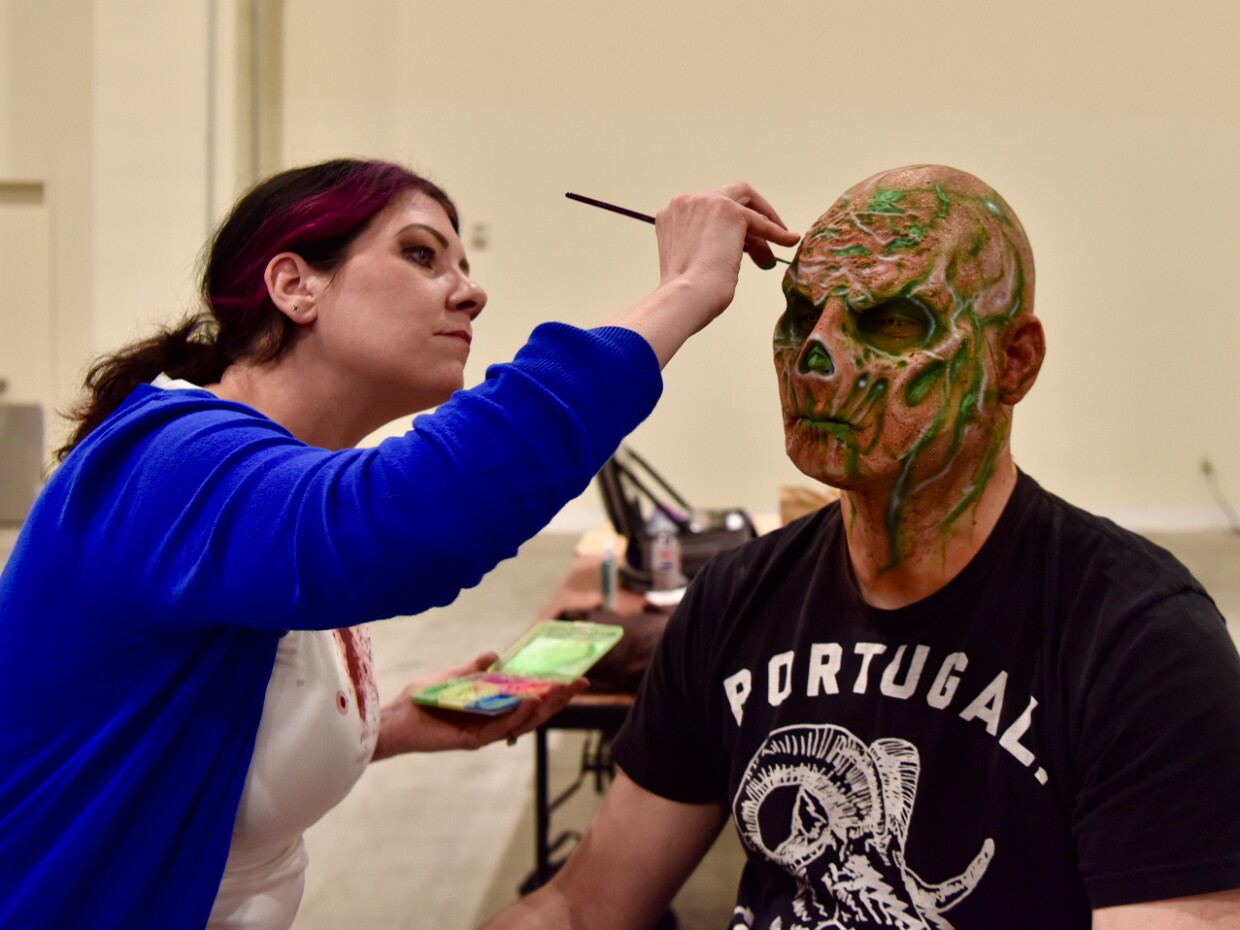 Laurel's House of Horror Makeup Demos