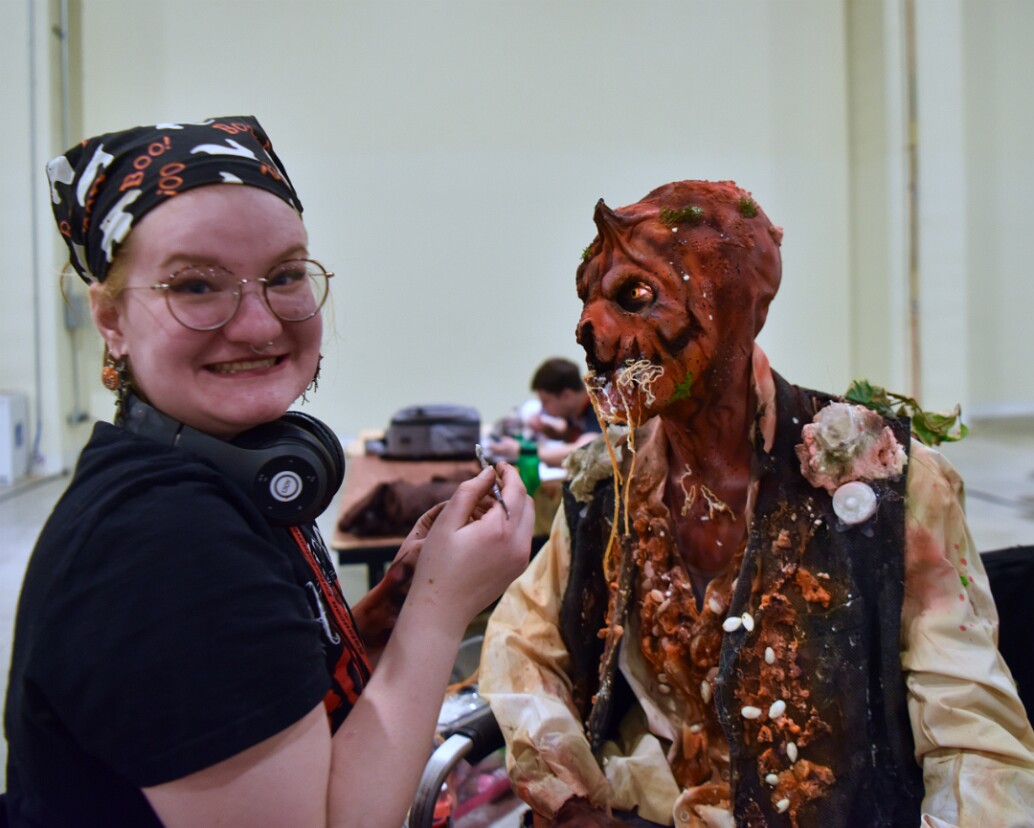 Smiling at Their Great Work