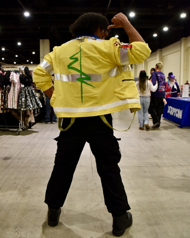 David Martinez Showing the Back