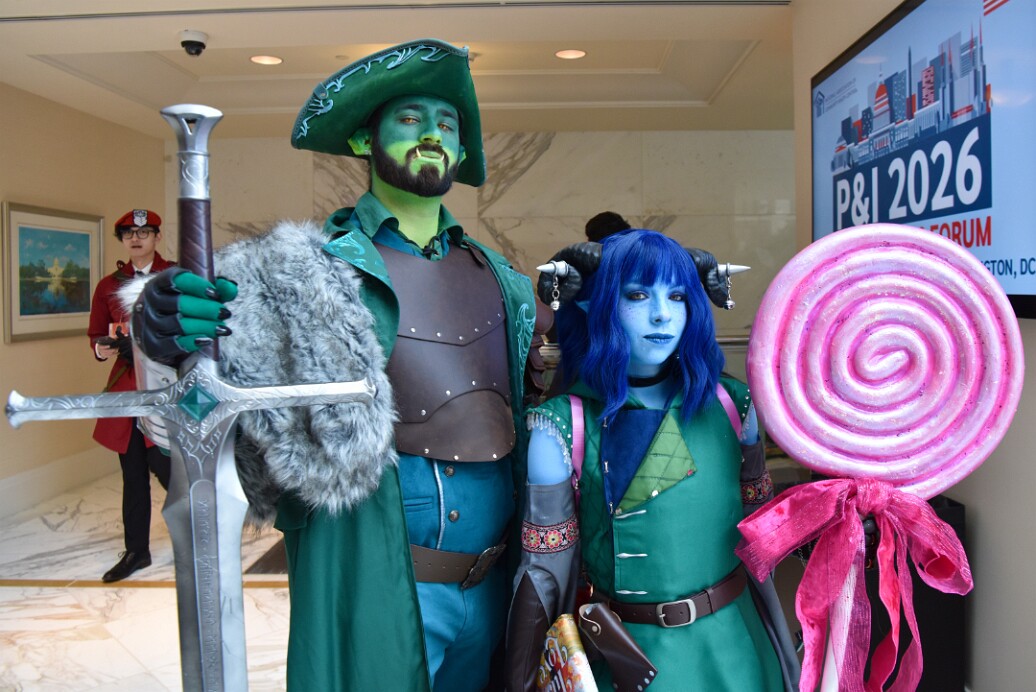 Fjord Stone and Jester Lavorre of the Mighty Nein 2