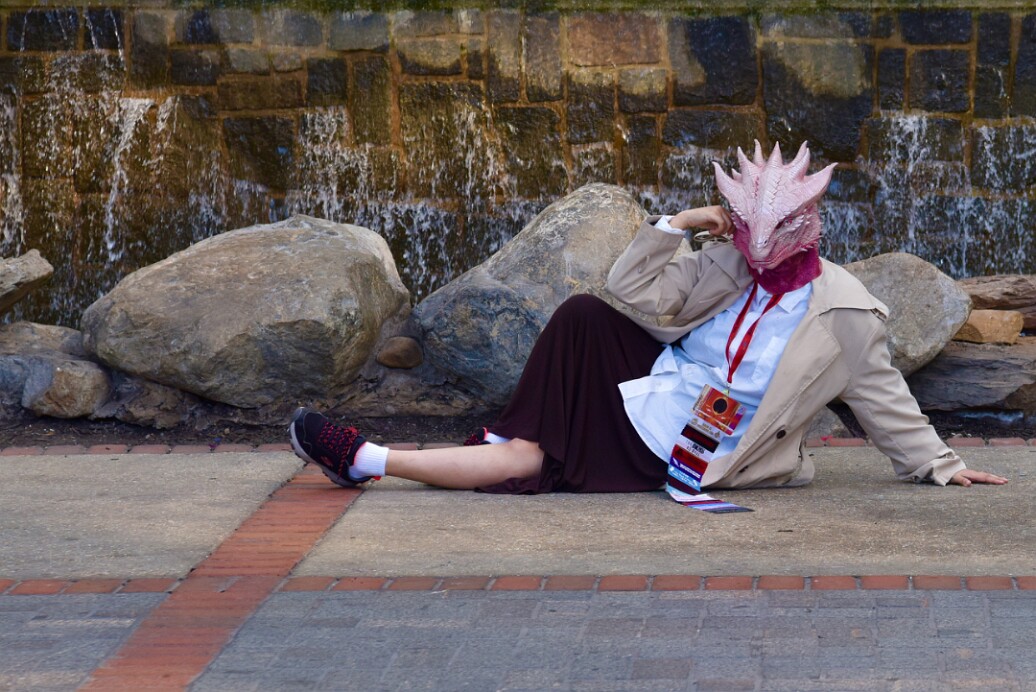 That Dragonborn Pose