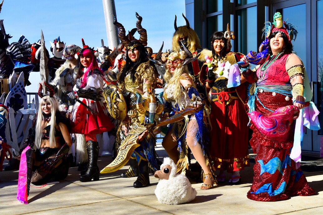 Right Side of the Gathered Hunters