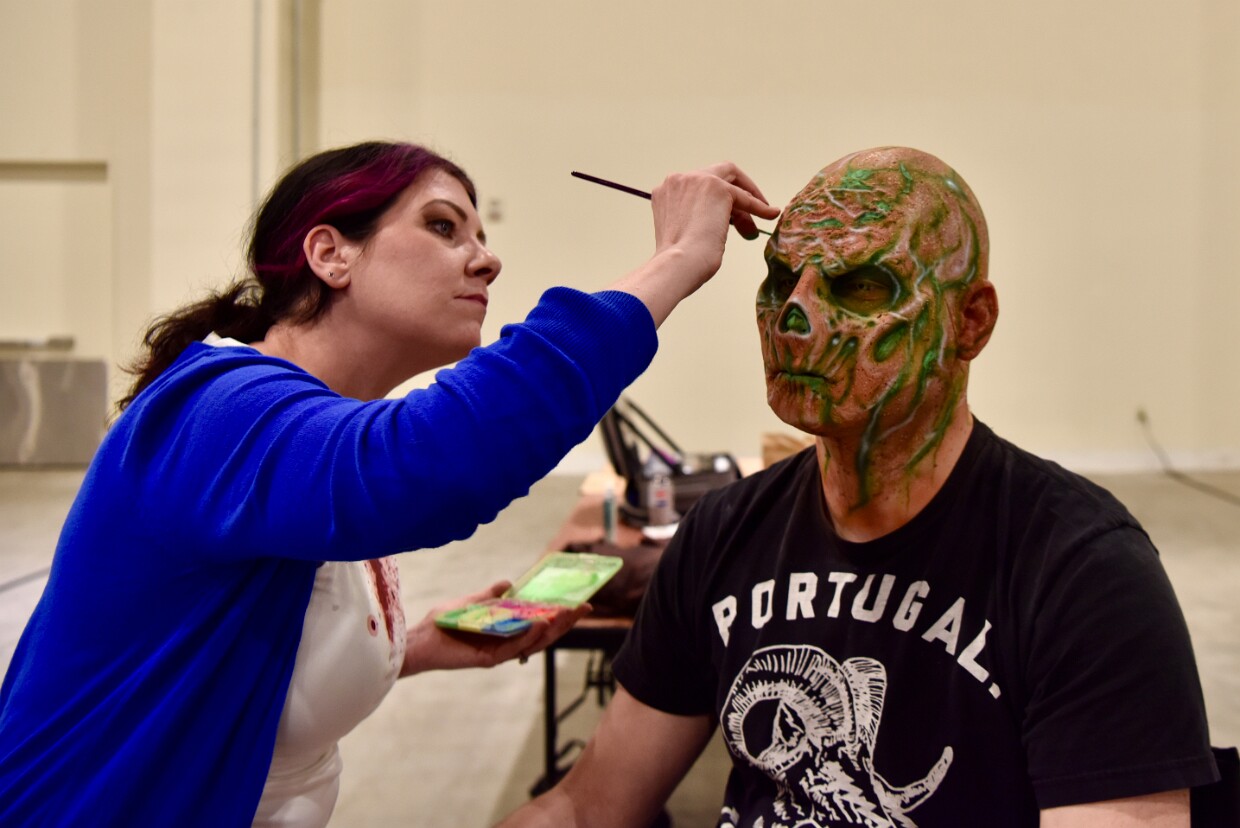 Laurel's House of Horror Makeup Demos