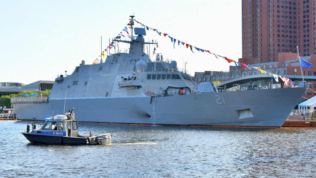 Grey and Modern USS Minneapolis-Saint Paul