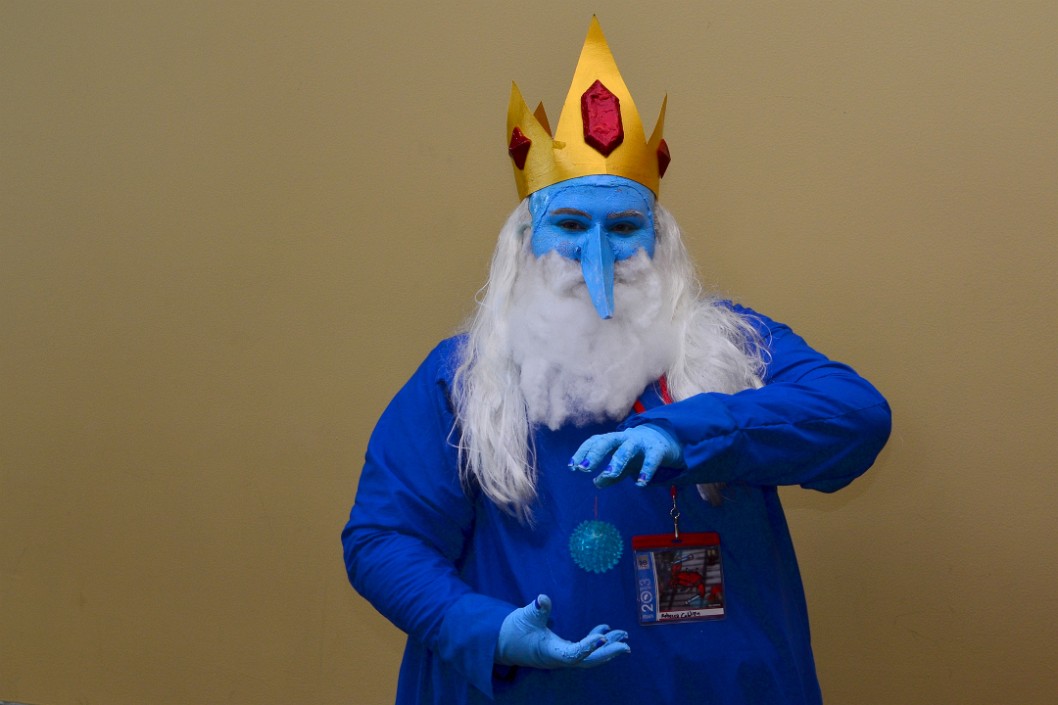 Ice King Casting a Spell Ice King Casting a Spell