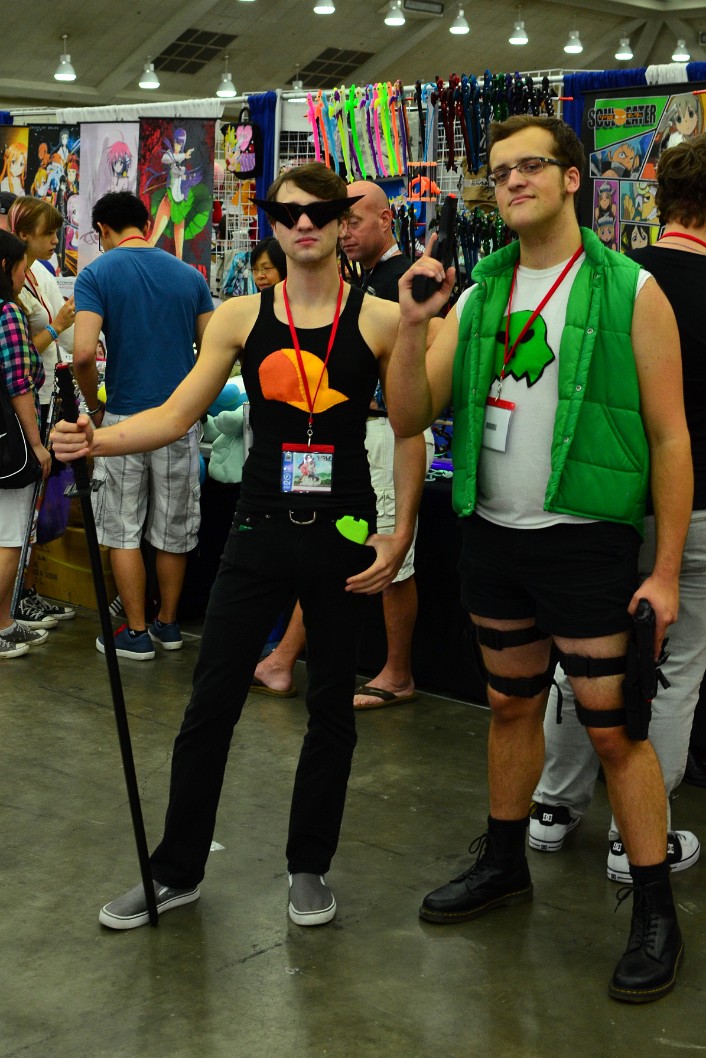 Two of the Many Homestuck Cosplayers Two of the Many Homestuck Cosplayers