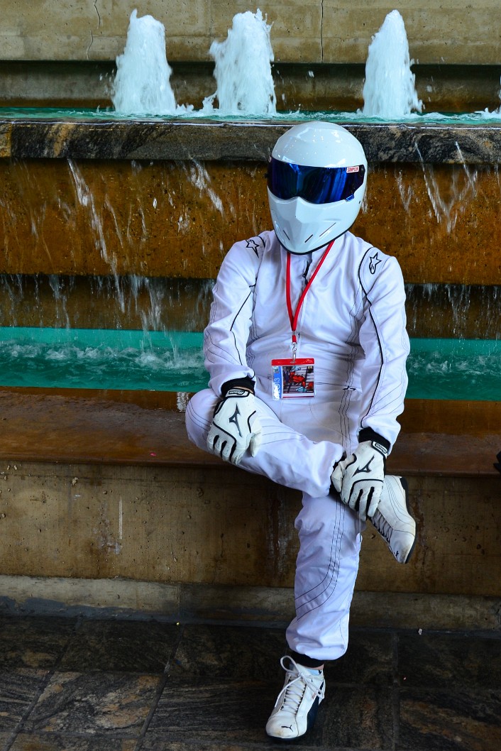 The Stig Outside of His Natural Habitat The Stig Outside of His Natural Habitat