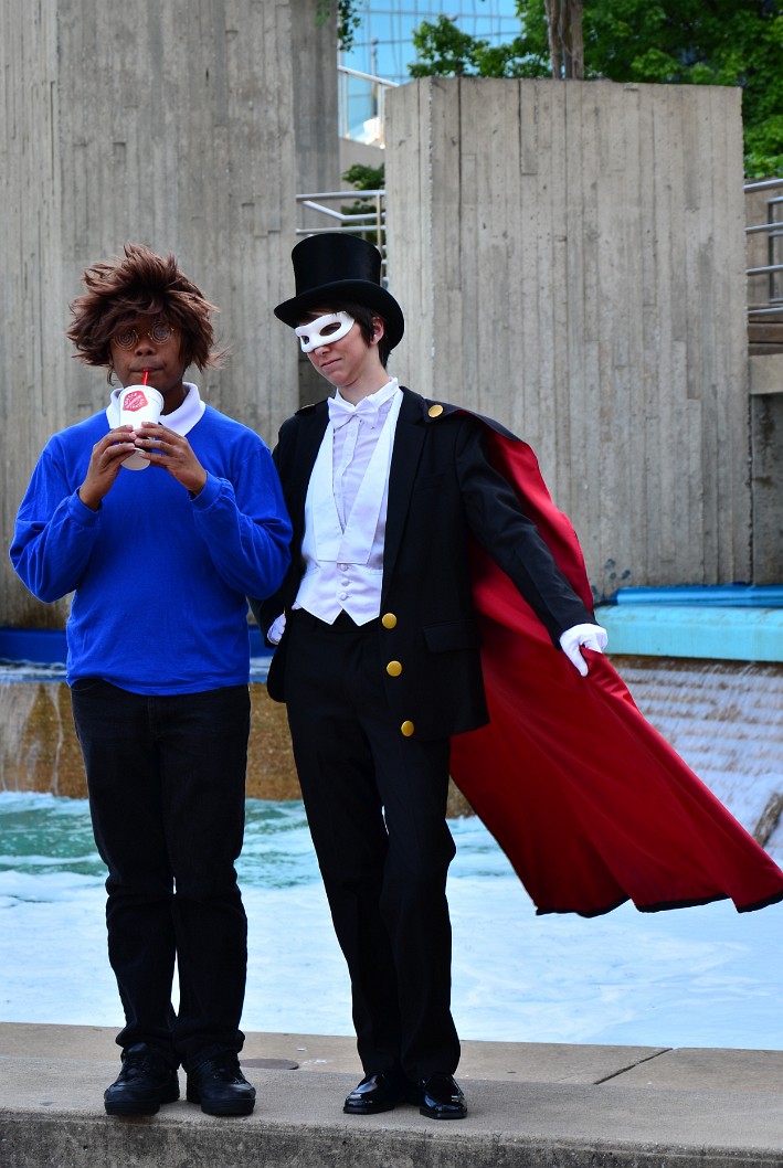 A Wild Haired Boy and Tuxedo Mask A Wild Haired Boy and Tuxedo Mask