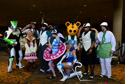 Tiger and Bunny Cosplayers Representing Tiger and Bunny Cosplayers Representing
