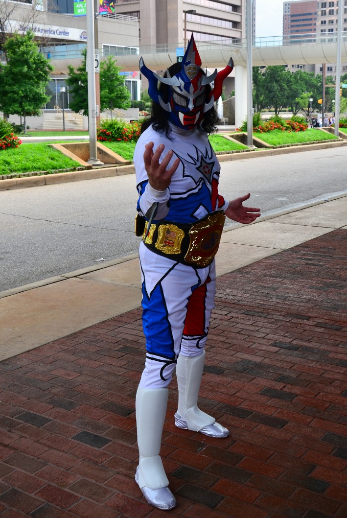 Colorful Masked Wrestler Colorful Masked Wrestler