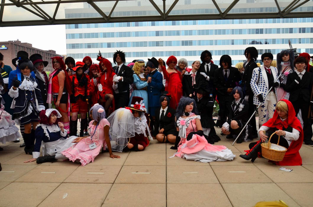 Big Group of Black Butler Characters Big Group of Black Butler Characters