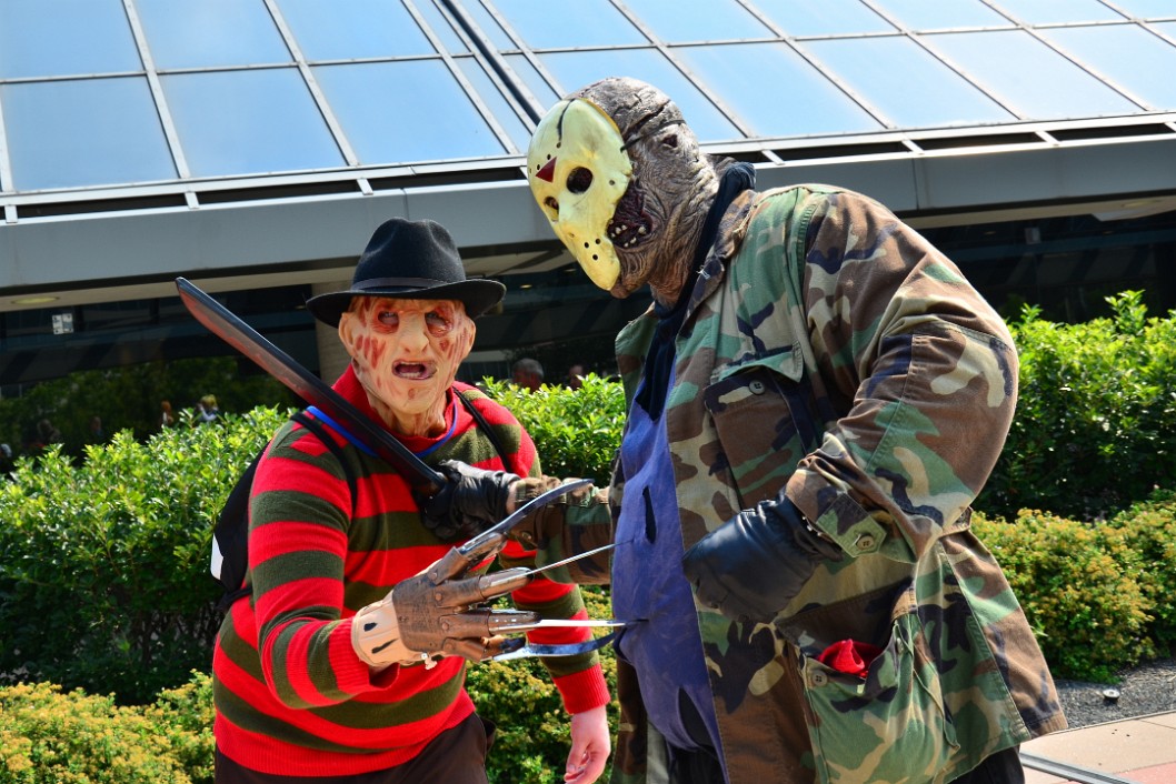 Freddy and Jason Battling Freddy and Jason Battling