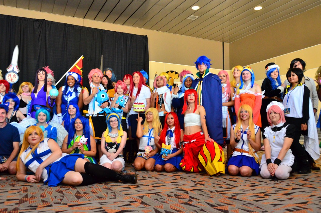 Big Group of Fairy Tail Fans Big Group of Fairy Tail Fans