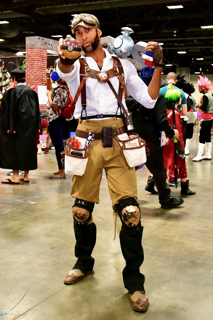 Well Equipped Steampunk Pokemon Trainer