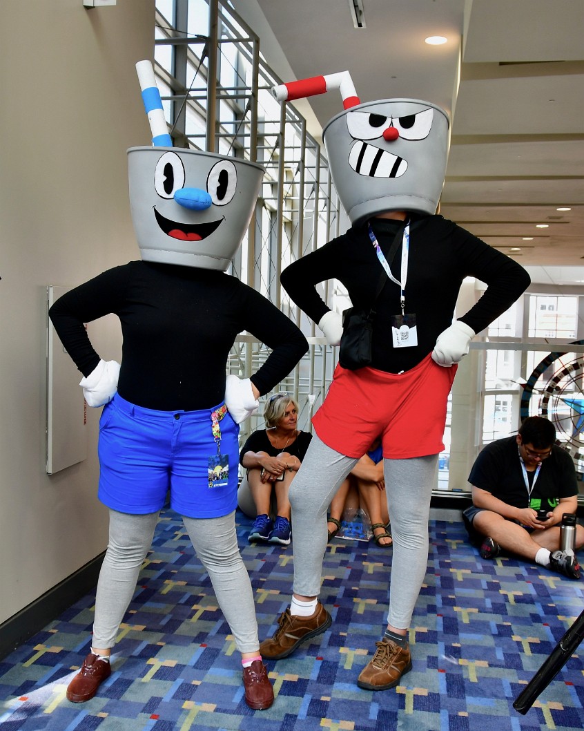 Cuphead and Mugman Ready for Adventure