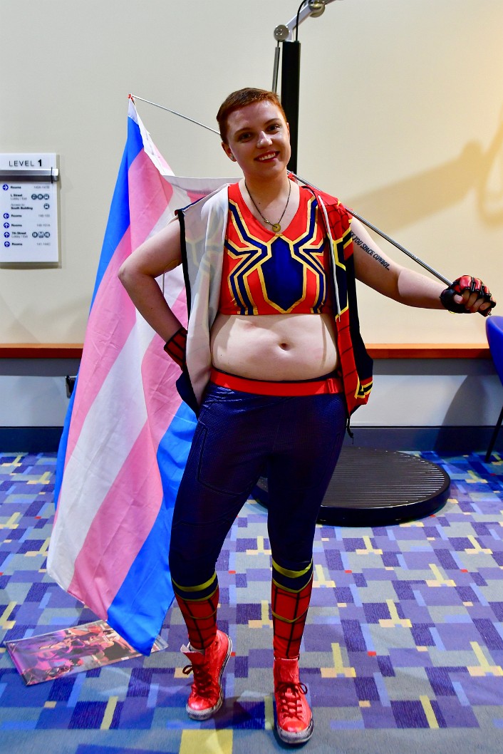 Trans Pride Spidey