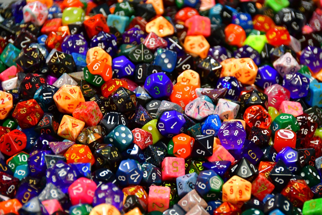 Dice of Many Colors