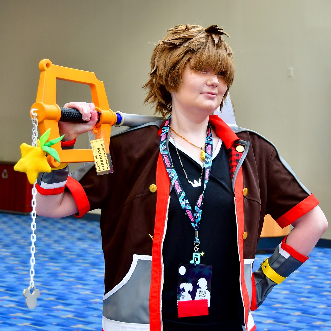 Gripping the Keyblade