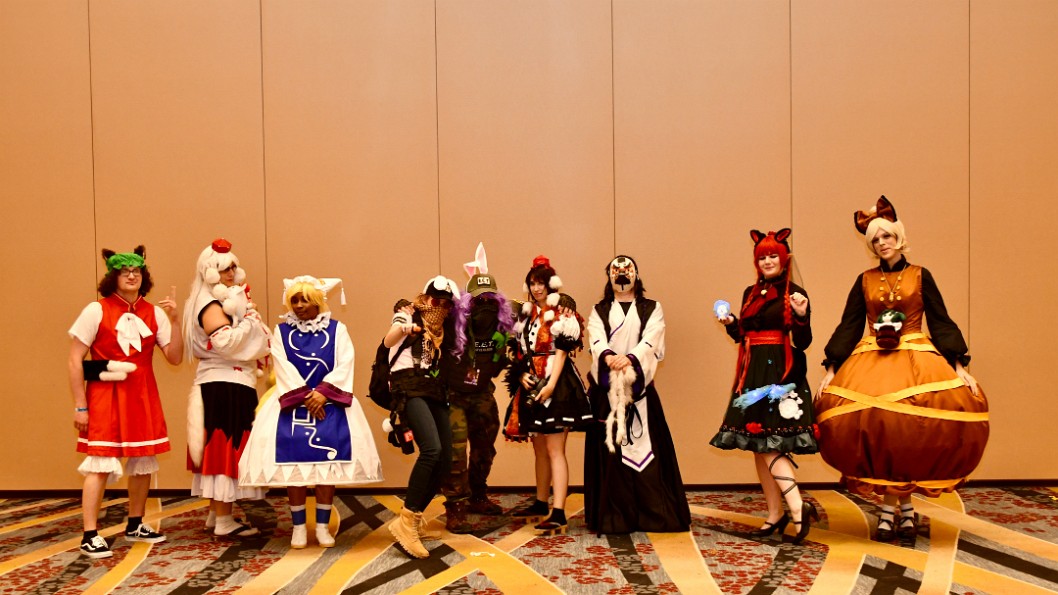 Touhou Project Cosplayers