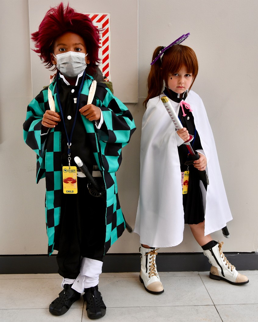 Tanjiro Kamado and Kanao Tsuyuri Standing Ready