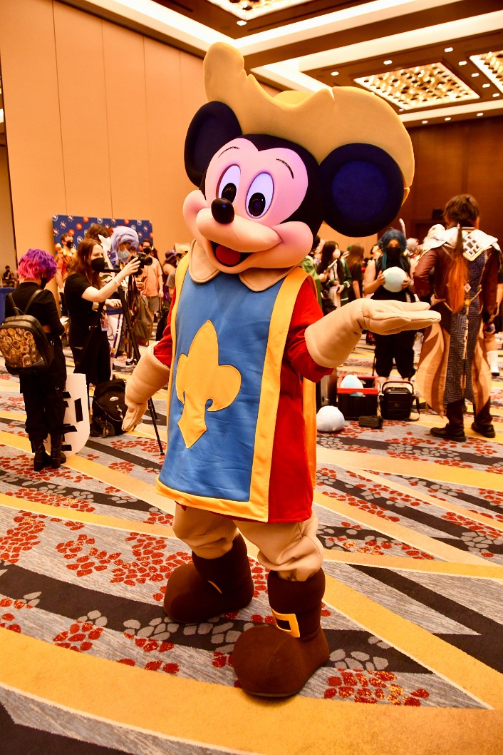 Mickey Mouse as a Musketeer