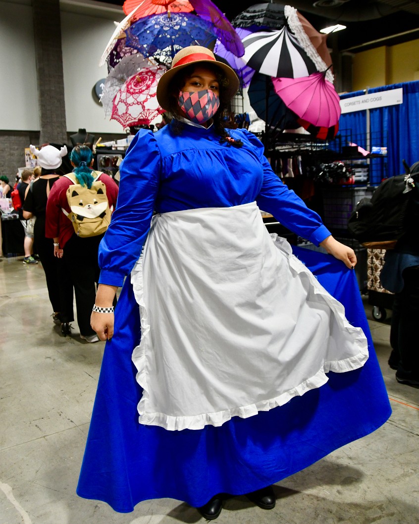 Sophie From Howls Moving Castle Showing Off Her Dress 1