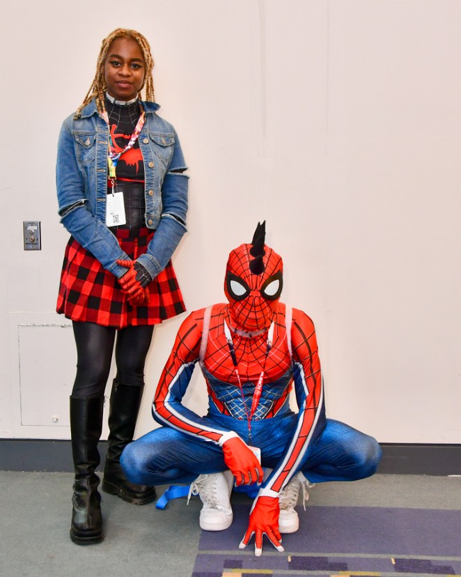 Miles Morales Crossplay and Spider-Punk
