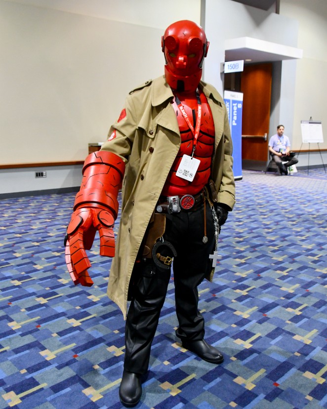 Hellboy Extending a Hand